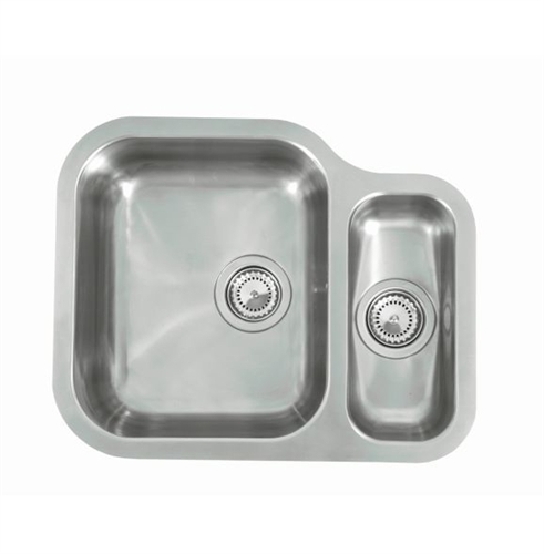 Reginox Double Undermount Sink - Left Handed